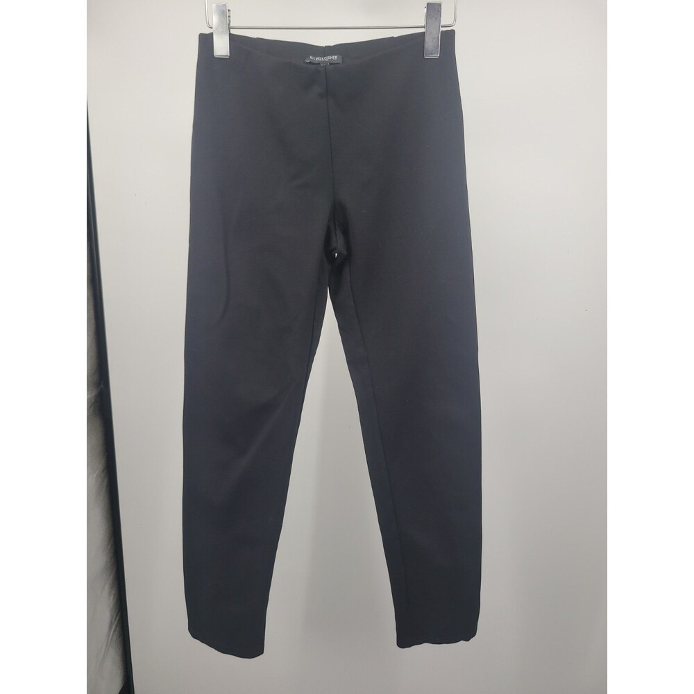 Eileen Fisher Ponte Knit Straight Pants Sz PP Neutral Capsule Travel Office